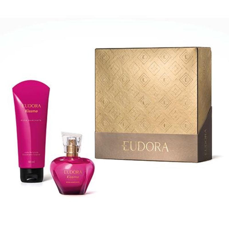 KIT PRESENTE KISS ME ROSA MARCANTE (2 ITENS)